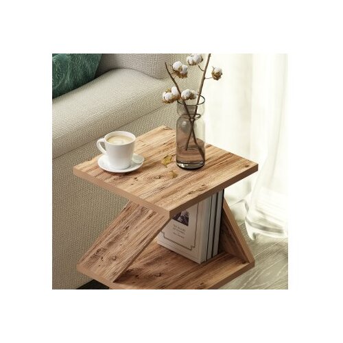Hanah home pomoćni stočić albeni atlantic pine Slike