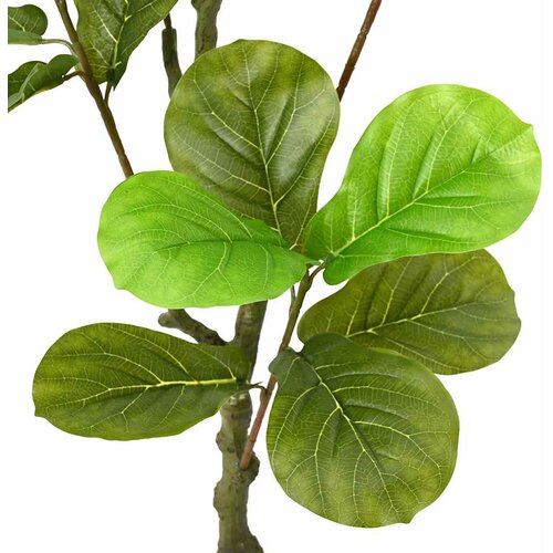  Umjetno stablo fikusa 30 listova 125 cm zeleno Slike