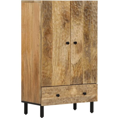 VidaXL Visoka omarica 60x33x100 cm trden mangov les Slike