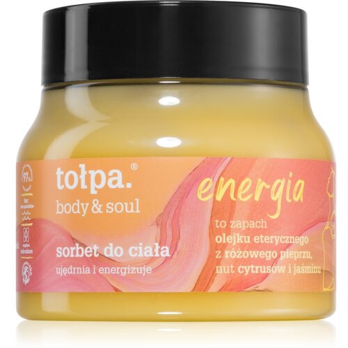Tołpa Body & Soul Energy hidratantni sorbet za tijelo s učvršćujućim učinkom 250 ml Cijene