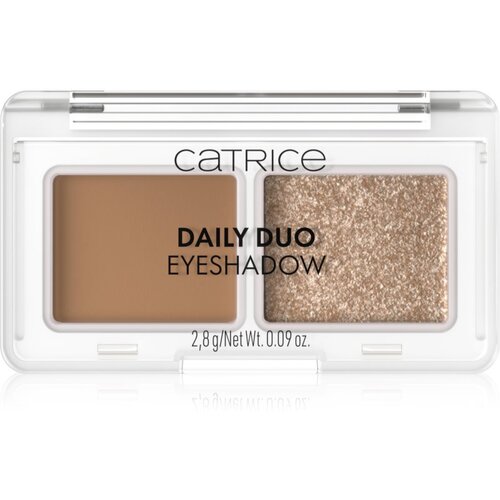 Catrice Daily Duo Eyeshadow duo sjenila za oči nijansa 010 Everyday Nude 2.8 g Slike