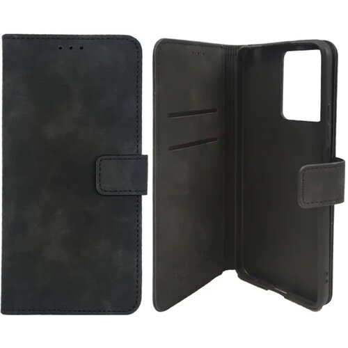 Max Mobile Preklopna torbica za Honor 600 Smart, Wallet Skin-Feel, crna Slike