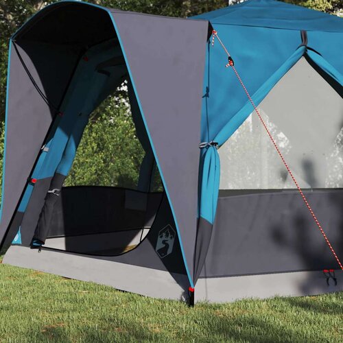  za 5 osoba s krovom Plava i siva 333 x 317 x 194 cm Slike
