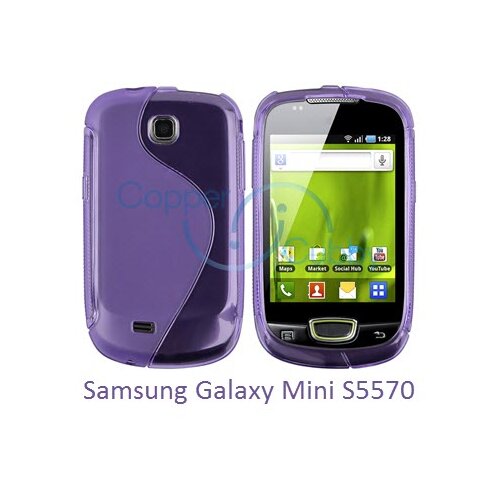  Gumijasti / gel etui za Samsung Galaxy Mini S5570 (več barv in vzorcev) Cene