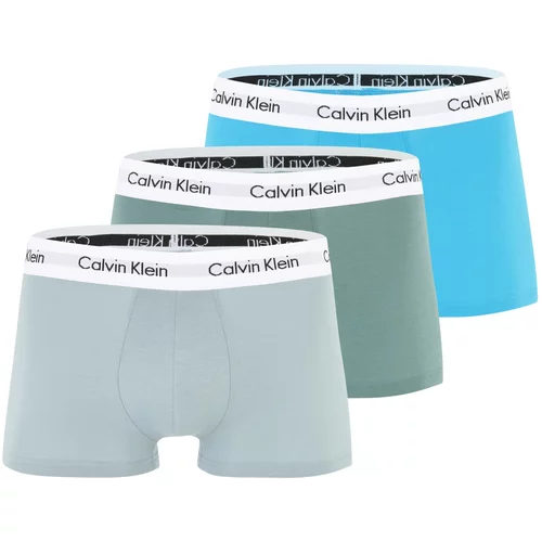 Calvin Klein Underwear Boksarice dimno modra / voda / cijansko modra / bela