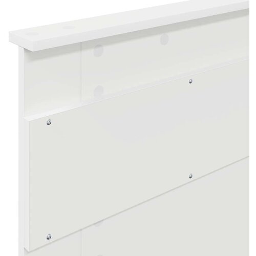 VidaXL uzglavlje s uzglavljem bijelo 75 cm konstruirano drvo Slike