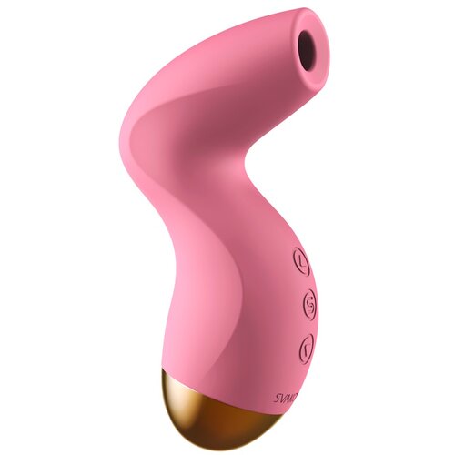 Svakom Pulse Pure Klitoralni vibrator, 5 načina usisavanja, Roze Slike