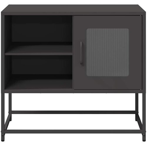  ormarić crni 68x39x60,5 cm čelični Slike