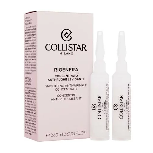 Collistar Rigenera Smoothing Anti-Wrinkle Concentrate serum za obraz 2x10 ml za ženske