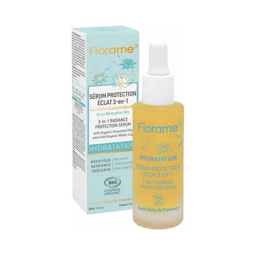 Florame Hydration 3u1 zaštitni serum za sjaj kože