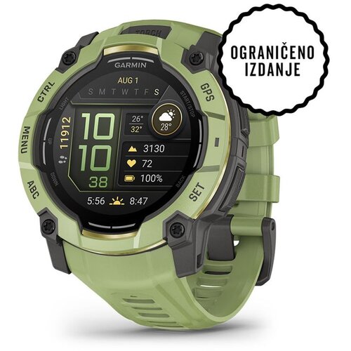 Garmin pametni sat Instinct 3 50 mm AMOLED, zelena boja paprati (Limited Edition) Cijene