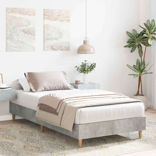  Okvir za krevet Betonska siva 80 x 200 cm - Betonska siva Cene