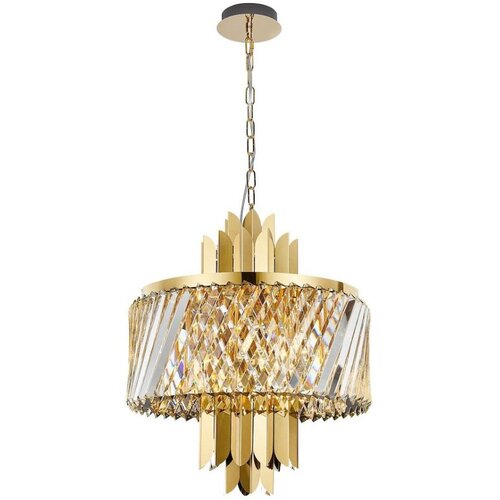  Luster na lancu MARGOT 6xE14/40W/230V prečnik 43 cm zlatna Cene