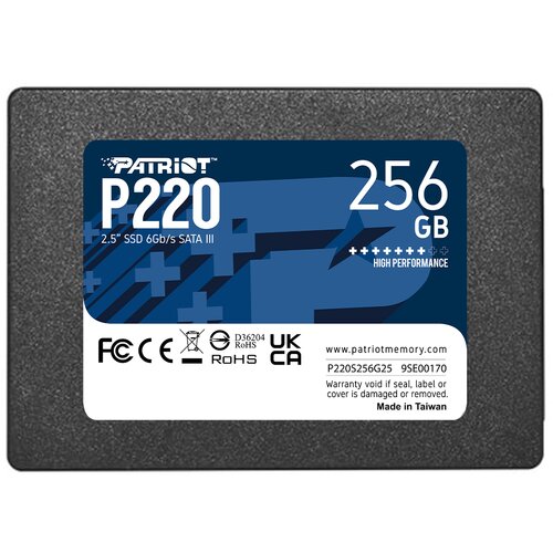 Patriot P220 256GB ssd sata 3 2.5&amp;quot; Slike