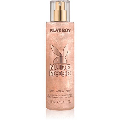 Playboy Nude Mood pr&scaron;ilo za telo z ble&scaron;čicami za ženske 250 ml Cene