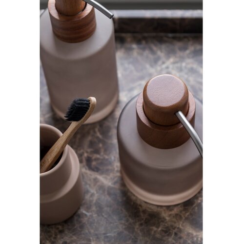 Mette Ditmer Denmark Rjav steklen dozirnik za milo 310 ml Modest &amp;ndash; Slike