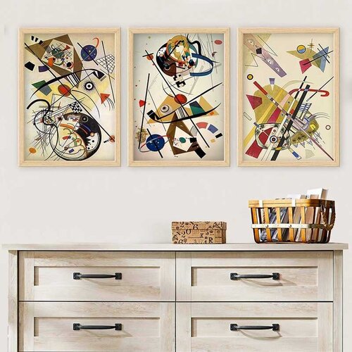 Wallity Set uramljenih slika 3NTC_UN2962870, 3 dijela Cijene