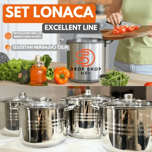 K&amp;ouml;nig Set Lonaca EL-HP4W Excellent Line Slike