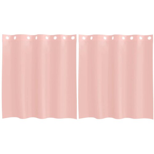 vidaXL Voile zavjese s ušicama 2 kom narančaste 140x140 cm Cene