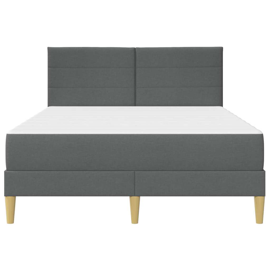 Okvir za krevet Tamno siva 120 x 200 cm Poliester - Tamno siva 120 x 200 cm Slike
