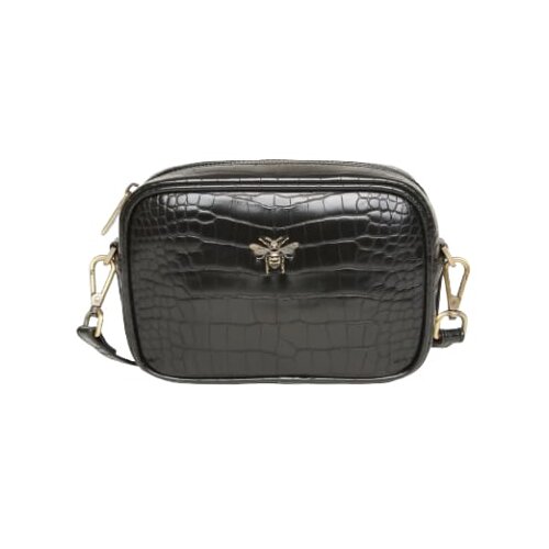 Fancy Metal Goods Ltd Alice Wheeler - Torba - Mini Mayfair, Black Croc, Cross body Slike