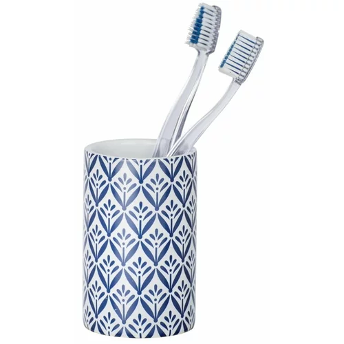 Wenko plava keramička čašica za četkice za zube lorca