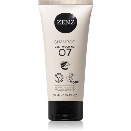 ZENZ Organic Deep Wood No. 07 šampon za okrepitev las za občutljivo lasišče 50 ml Cene