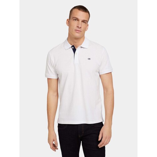 Tom Tailor Mu&amp;scaron;ka polo majica 1027713, Bela Slike