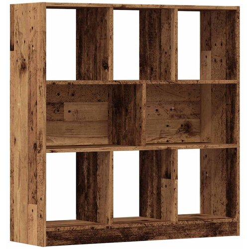 Maison Chic Knjižna omara - Knjižni regal starinski les 97,5x29,5x100 cm iverna plošča, (21726204) Cene