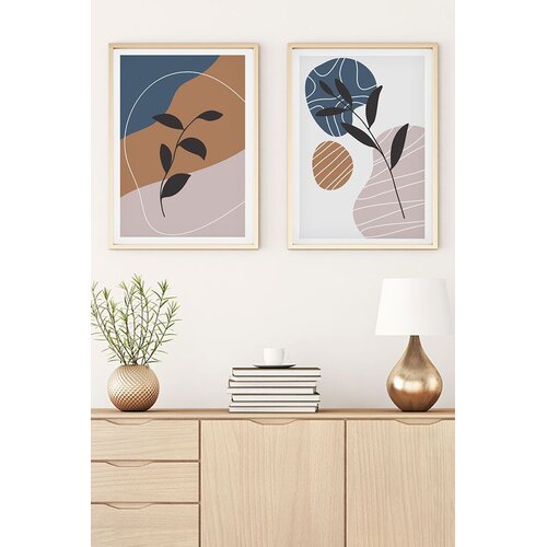Wallity Uokvirena slika Huhu41, 50x70 cm, 2 dijela Cene