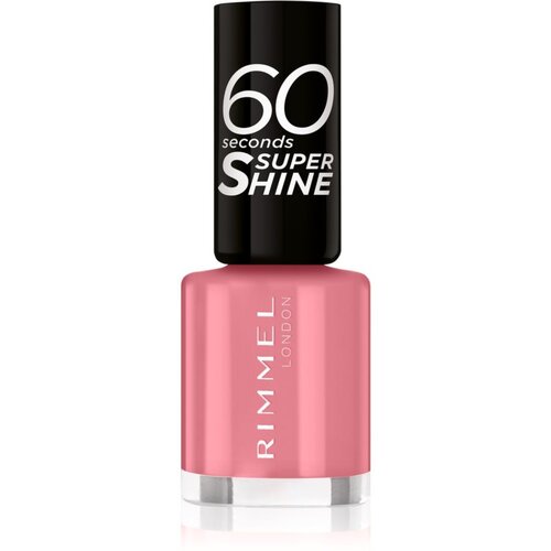 Rimmel London 60 Seconds Super Shine lak za nohte 8 ml odtenek 405 Rose Libertine Cene