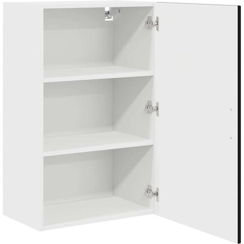 VidaXL zidni kuhinjski ormarić crna 50 x 31 x 80 cm konstruirano drvo Slike