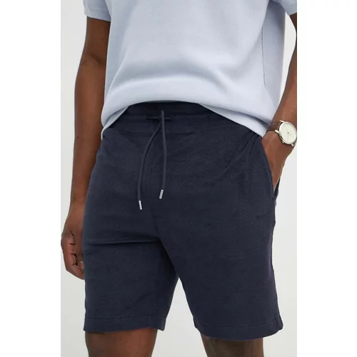 Gant Kratke hlače moški, mornarsko modra barva