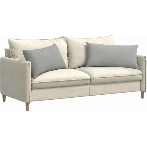 VidaXL jastučići za sofu 2 pcs svijetlo siva 80 x 40 cm tkanina Slike