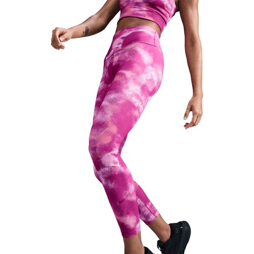 Nike ženske helanke W nk df one hr 7/8 tight aop2 FZ7275-518 Cene