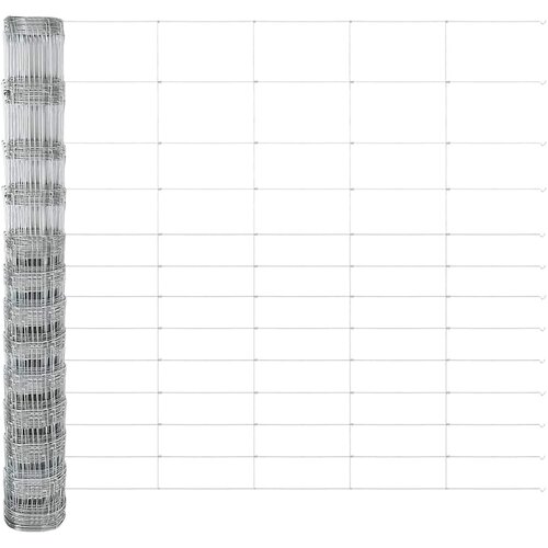  Zavareno žičano ogradno mreža s betonskom podlogom 50 x 1,5 m Slike
