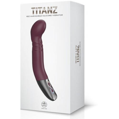 NMC Titanz Vibrator Titanz 8 Rubine Red Cene
