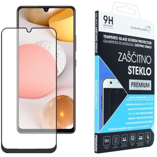 Chameleon Samsung Galaxy A42 5G, za&amp;scaron;čitno steklo Premium, črno do roba (0,30) Slike