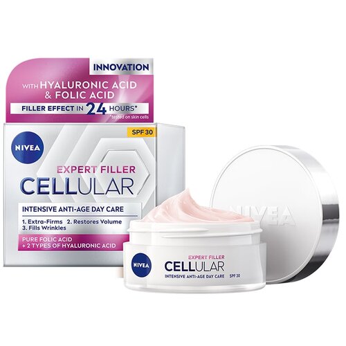 Nivea Hyaluron Cellular Filler dnevna krema za popunjavanje SPF 30 50 ml Cene