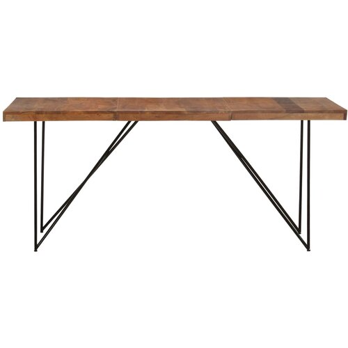 Maison Chic Jedilna miza - Kuhinjska miza - Jedilni stol 180x90x76 cm trden akacijev les, (21714916) Slike
