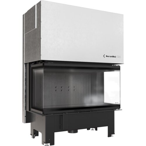 Kratki vgradni kamin NBC/1000/400/BLACK Cene