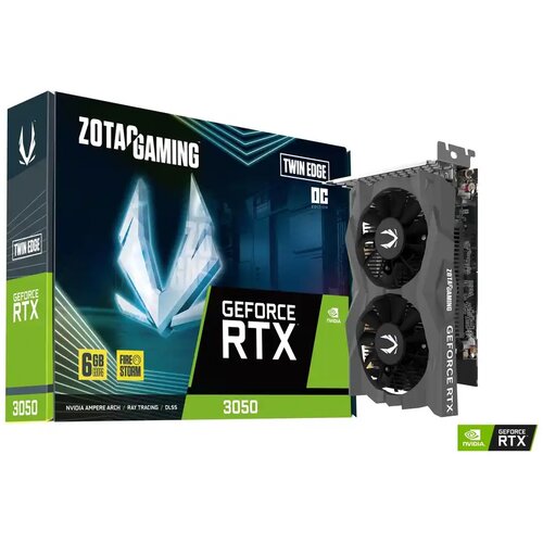 Zotac Grafička karta Gaming Geforce RTX 3050 6GB Twin Edge OC GDDR6 96 bit 3xDP/HDMI Slike