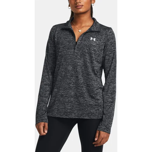 Under Armour T-Shirt Tech 1/2 Zip- Twist-BLK - Women