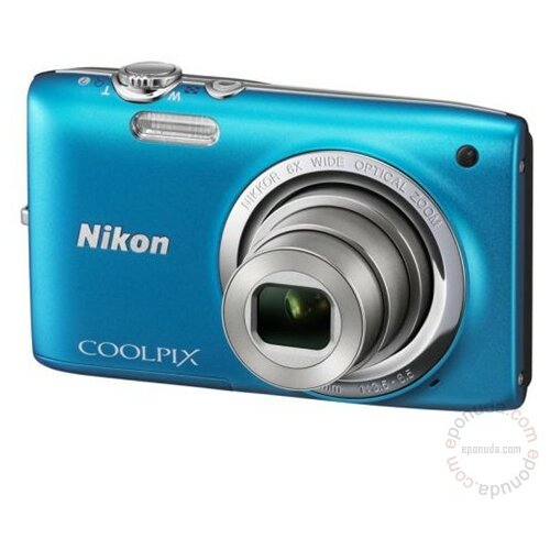 Nikon Coolpix S2700 Blue digitalni fotoaparat Slike