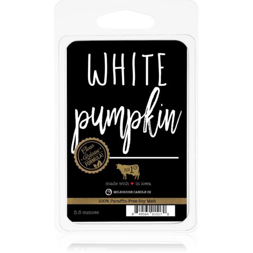 Milkhouse Candle Co. Farmhouse White Pumpkin vosek za aroma lučko 155 g Slike