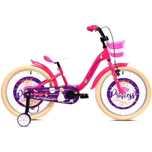 Adria bicikl za decu fantasy, 20"/13", roze Cene