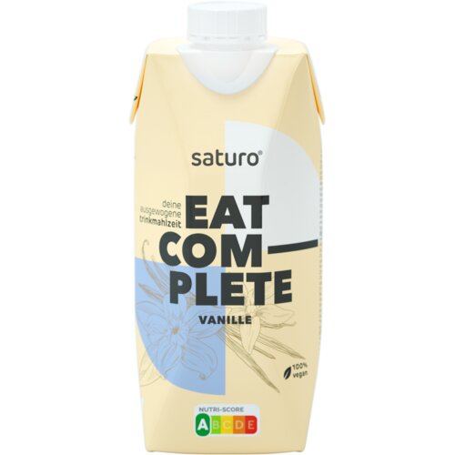 SATURO&amp;reg; zamenki obrok rtd 330 ml prosto vanila Slike