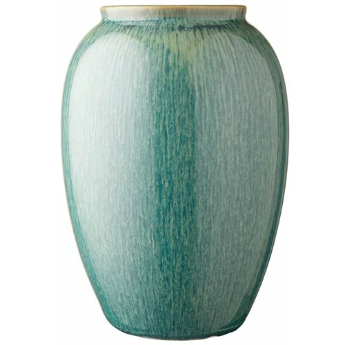 Bitz Zelena keramička vaza Bitz, visina 25 cm