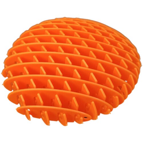 Fidget toy Orange, Anti-stress, Flexible, Sensory, 10 cm Cene