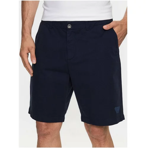 Emporio Armani Kratke hlače & Bermuda 211824 3R471 Modra